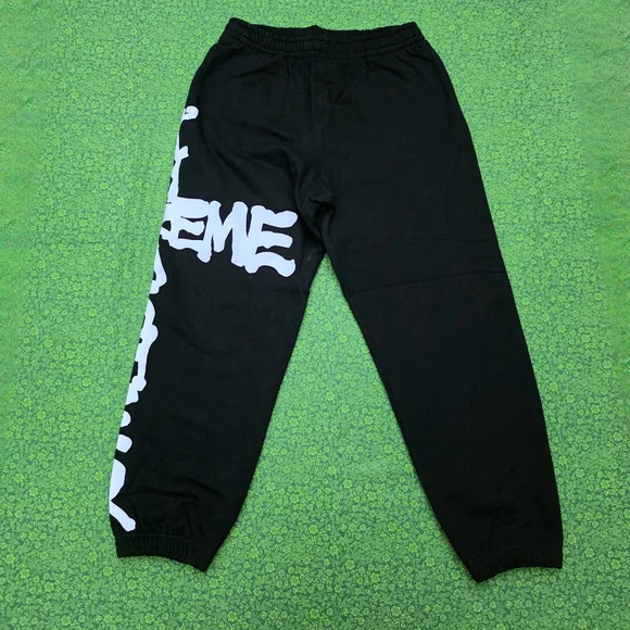 Black Thrasher Sweatpants - Picture 1 of 5